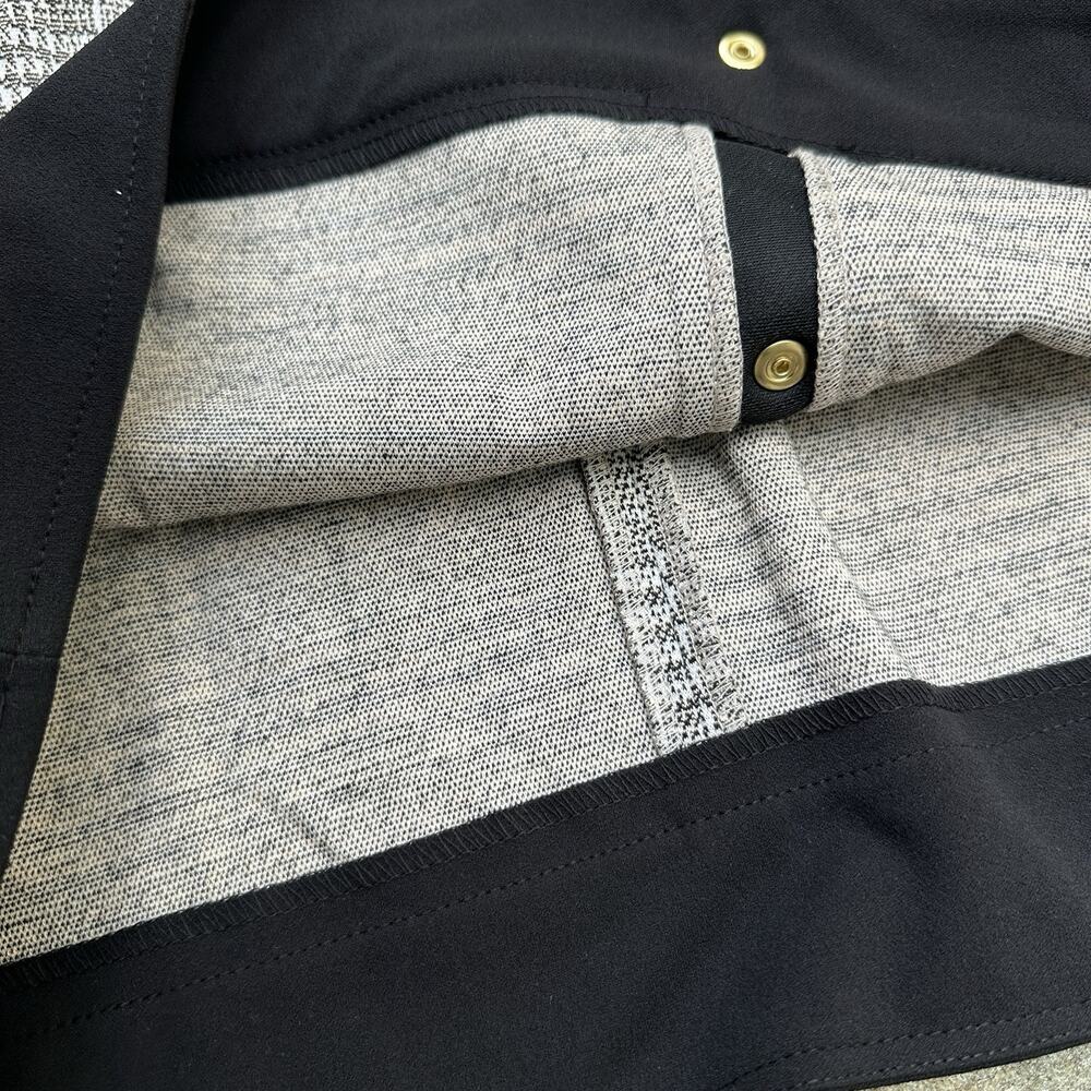 Tommy Hilfiger Dress Womens 10 Gray Plaid Sheath Career Office Glen Check - Picture 9 of 16